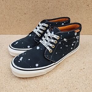 Vans LQQK Studio OG Chukka Boot Lx Splatter Black Shoe Mens Size 9 VN0A5FBV2SQ